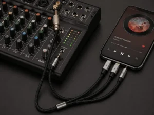 ⁦Câble Multi-Connecteurs Audio & Charge – Qualité Premium⁩ - الصورة ⁦2⁩