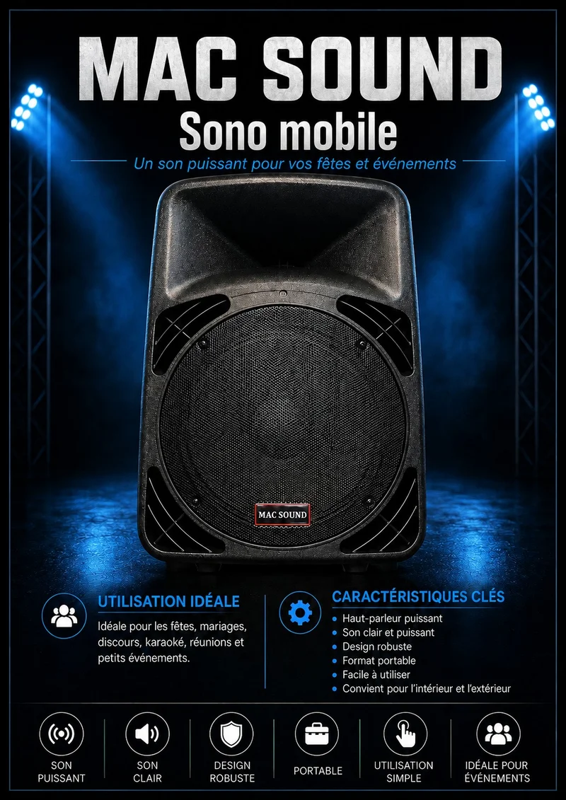 Sono mobile Macsound Sono mobile Macsound - الصورة 1