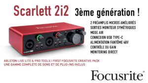 ⁦Focusrite Scarlett 2i2 (3rd Gen)⁩ - الصورة ⁦12⁩